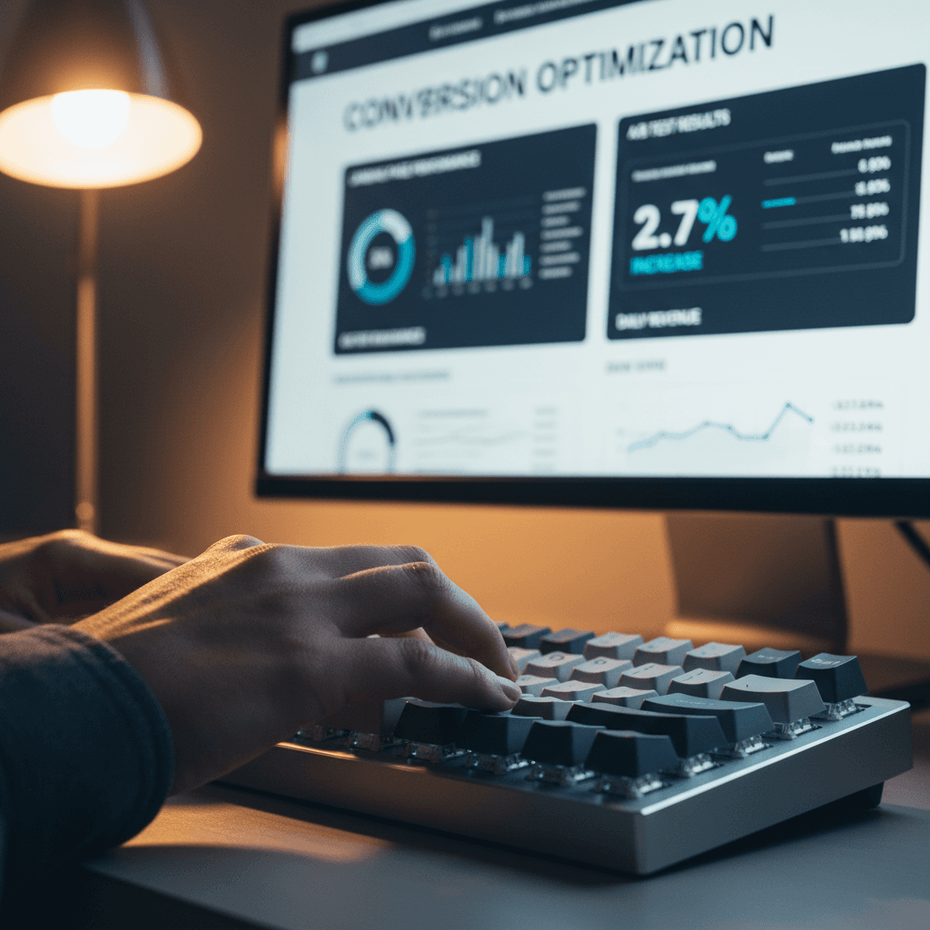 Conversion optimization and performance tracking