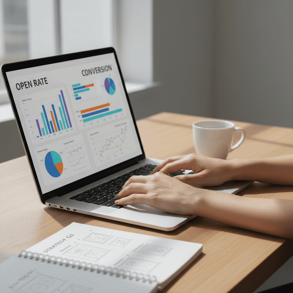 Email marketing setup and campaign creation