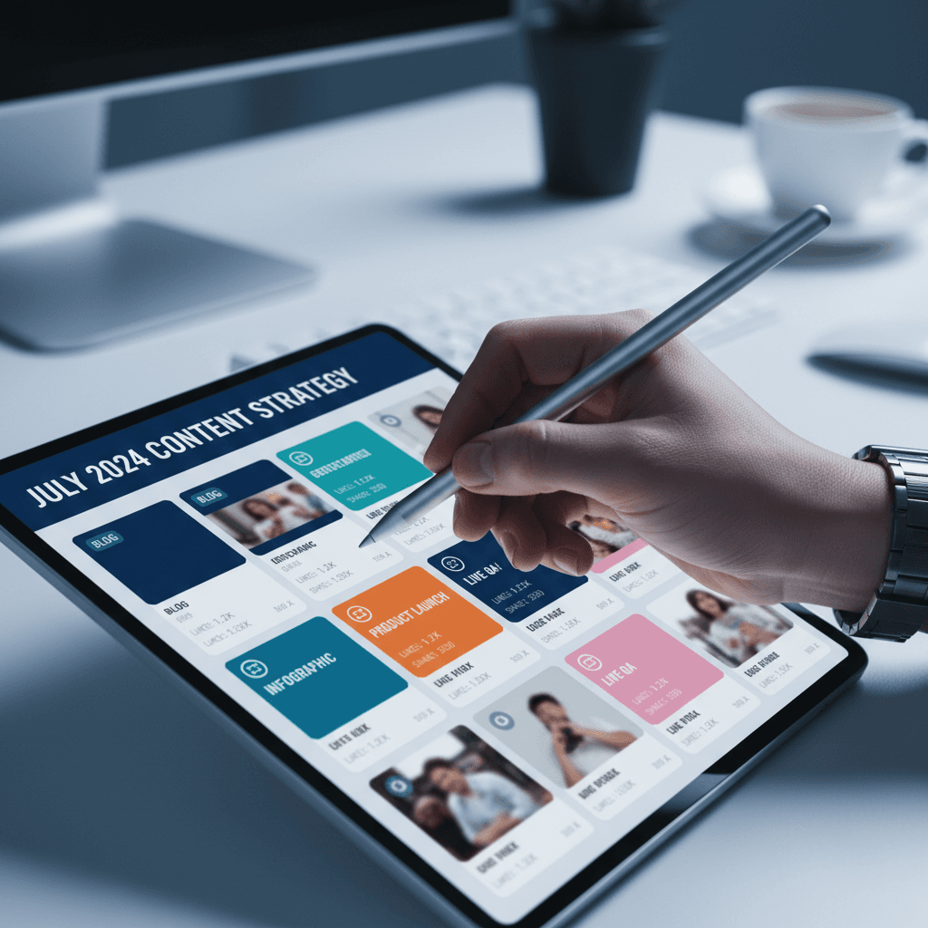 Social media content planning and strategy