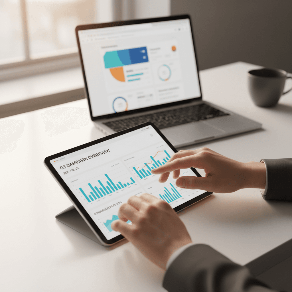 Analytics and strategy dashboard
